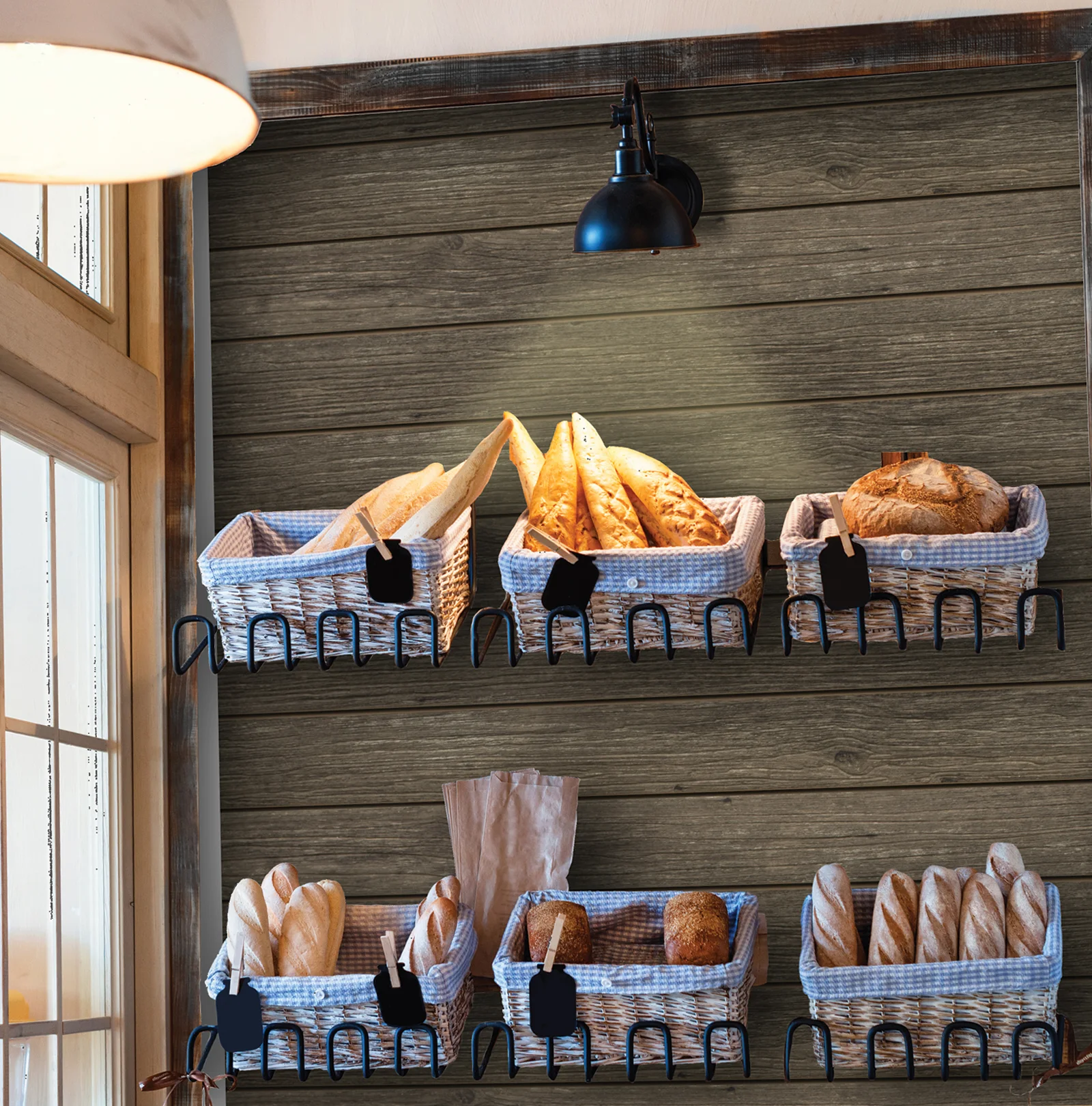3D Textured Slatwall - Weathered Wood | Dimensional Impact